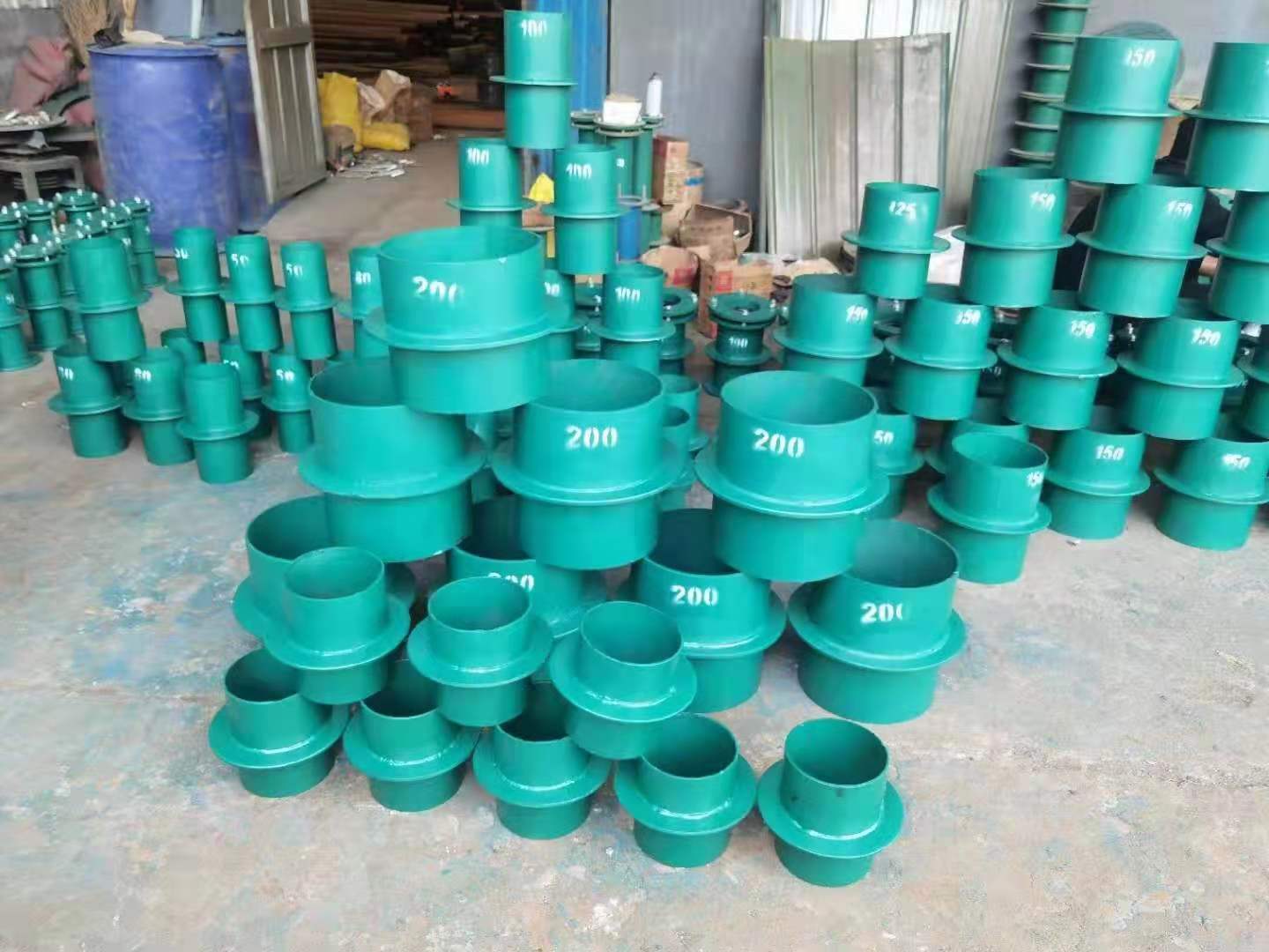 剛性防水套管合用于管道穿墻處